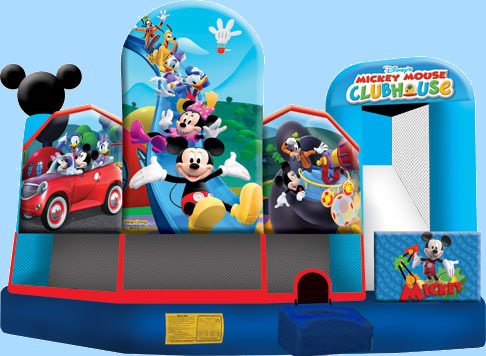 MIckey Mouse 5 In 1 Inflatable Combo
